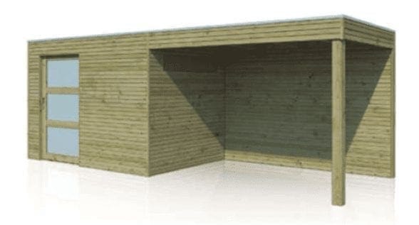 Tuinhuis Qube S 300x210