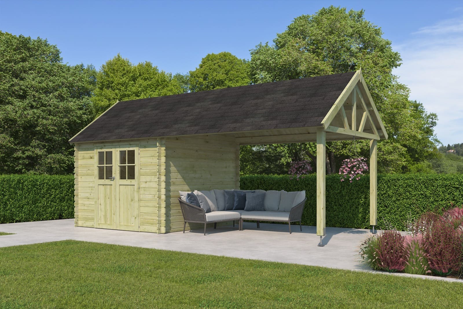 Woodlands tuinhuis Gloucester S 3601EXT