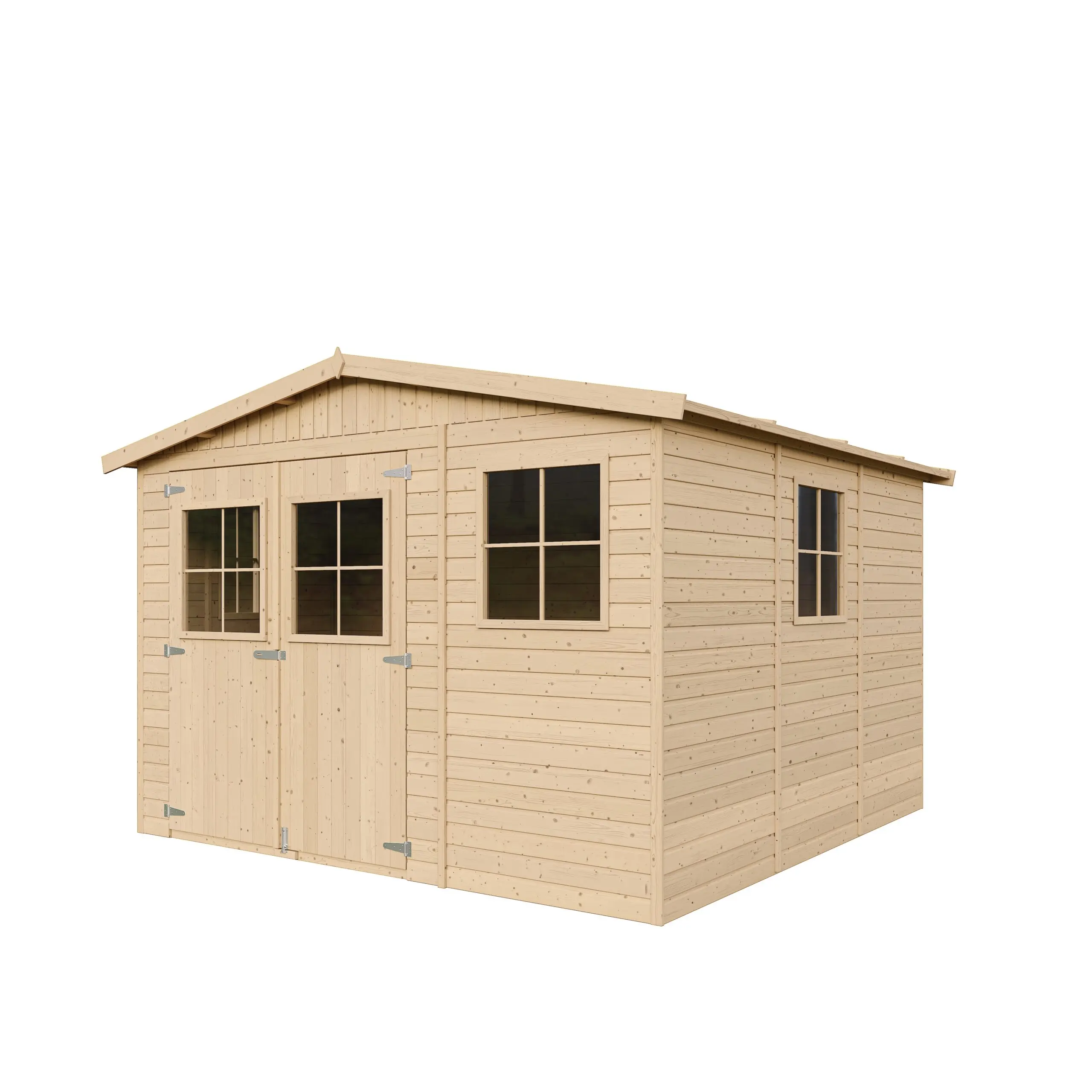 Houten tuinhuis M335 – 303 x 297 cm – 9 m2 - Afbeelding 3