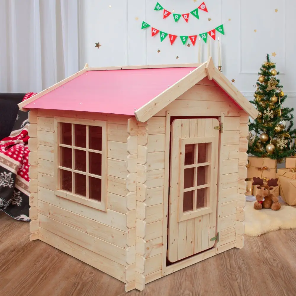 Houten Speelhuis M570 – 105 x 105 cm - Afbeelding 5