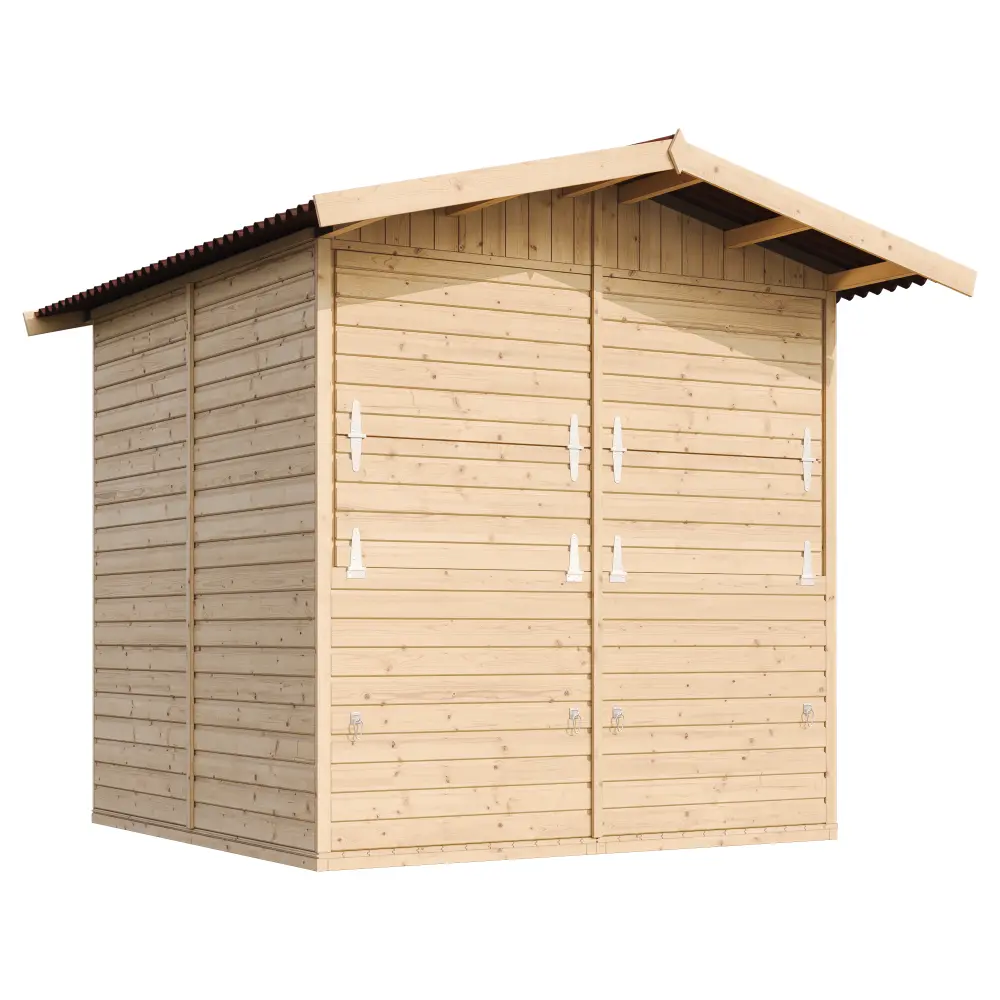 Houten Kiosk of buitenbar M149 - 205 x 199 cm – 4 m2 - Afbeelding 2