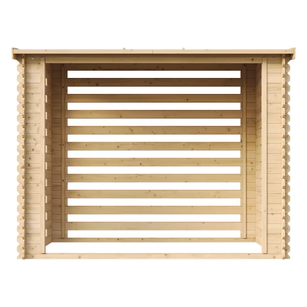 Houtopslag M202 voor brandhout - 228 x 130cm - 4m3 - Afbeelding 3