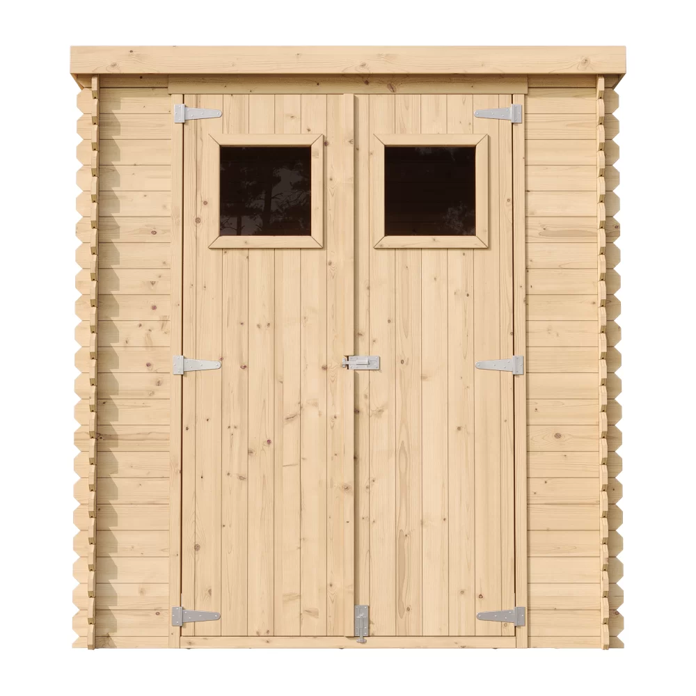 Houten tuinhuis M309 – 200 x 200 cm – 4 m2 - Afbeelding 4