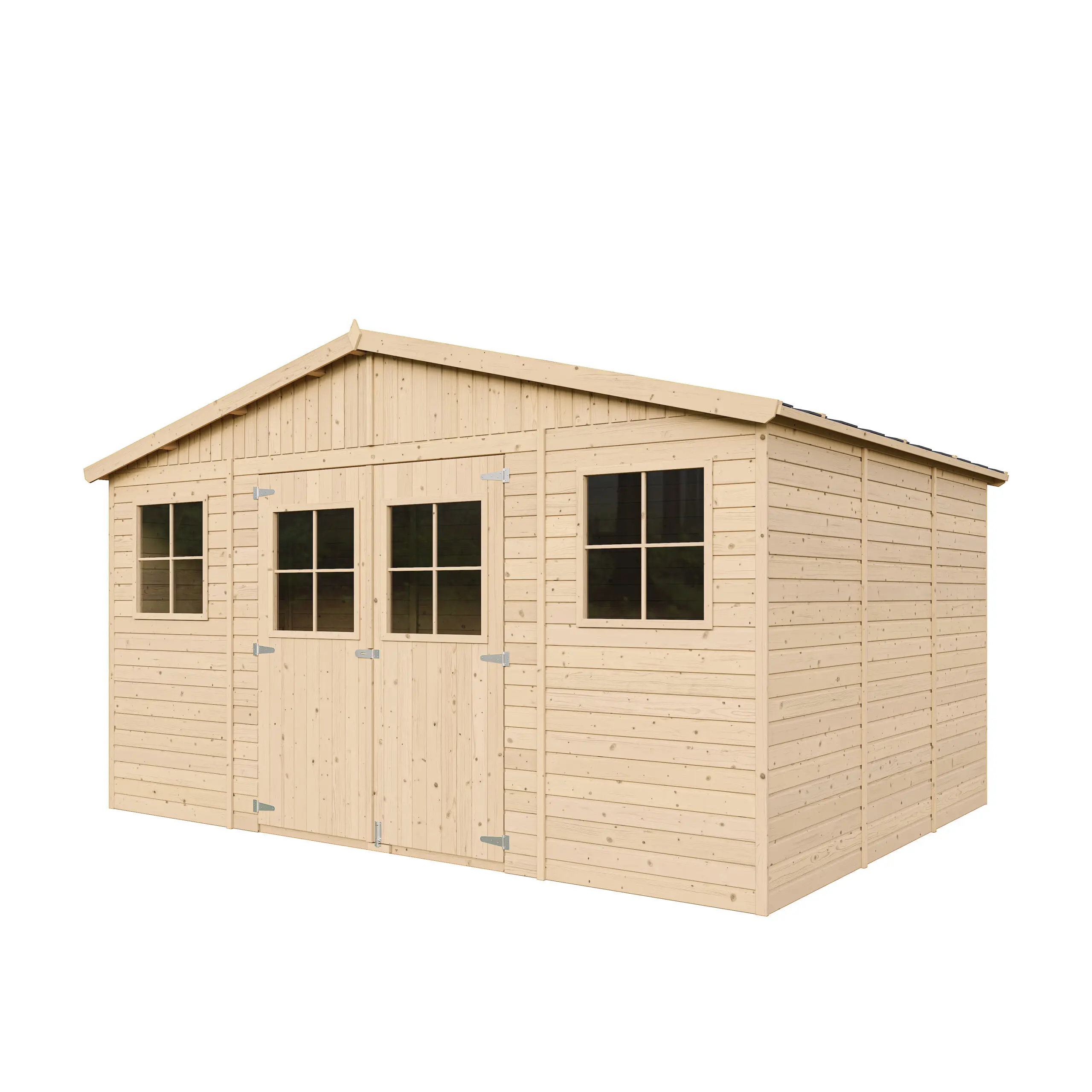 Houten tuinhuis M331 – 401 x 297 cm – 12 m2 - Afbeelding 2