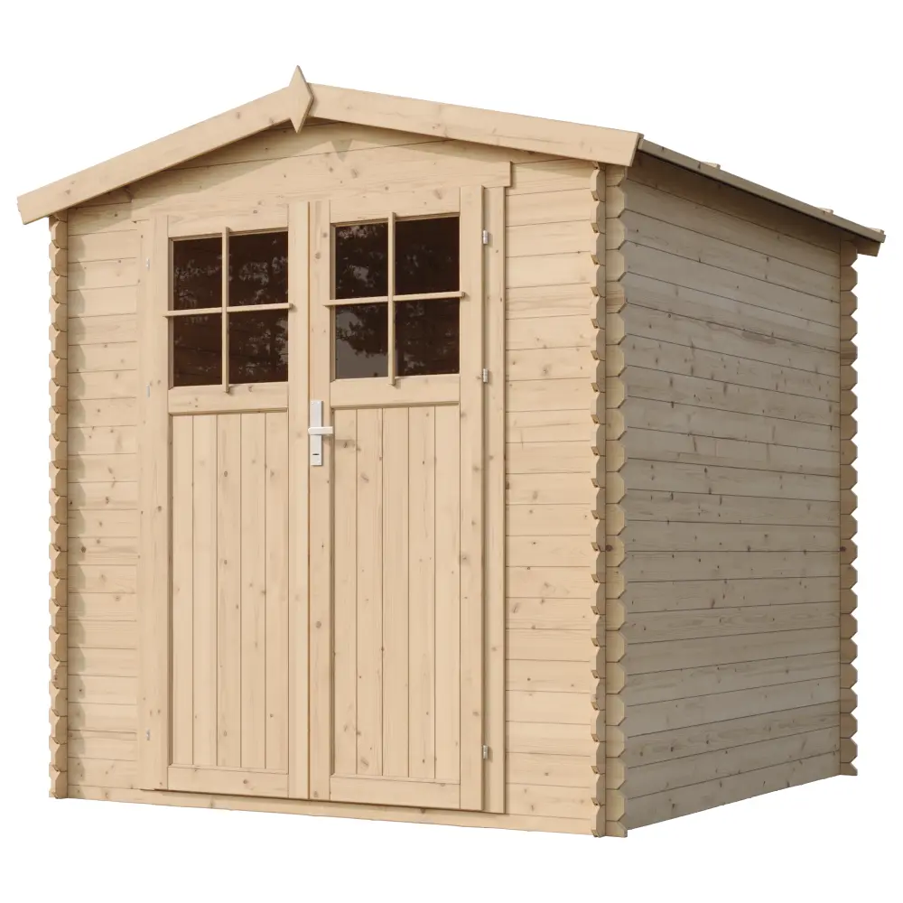 Houten tuinhuis M343F – 200 x 200 cm – 4 m2 - Afbeelding 3