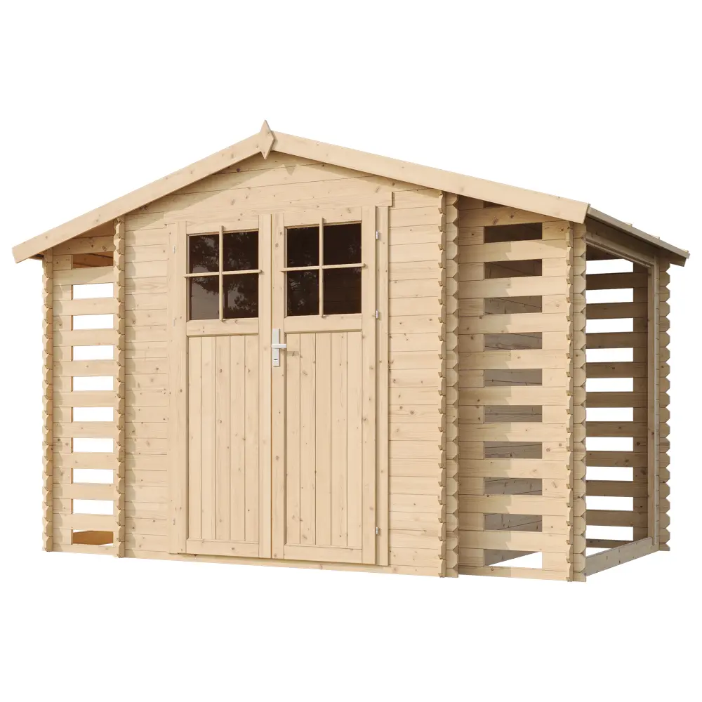 Houten tuinhuis M391F – 312 x 200 cm – 6 m2 - Afbeelding 3