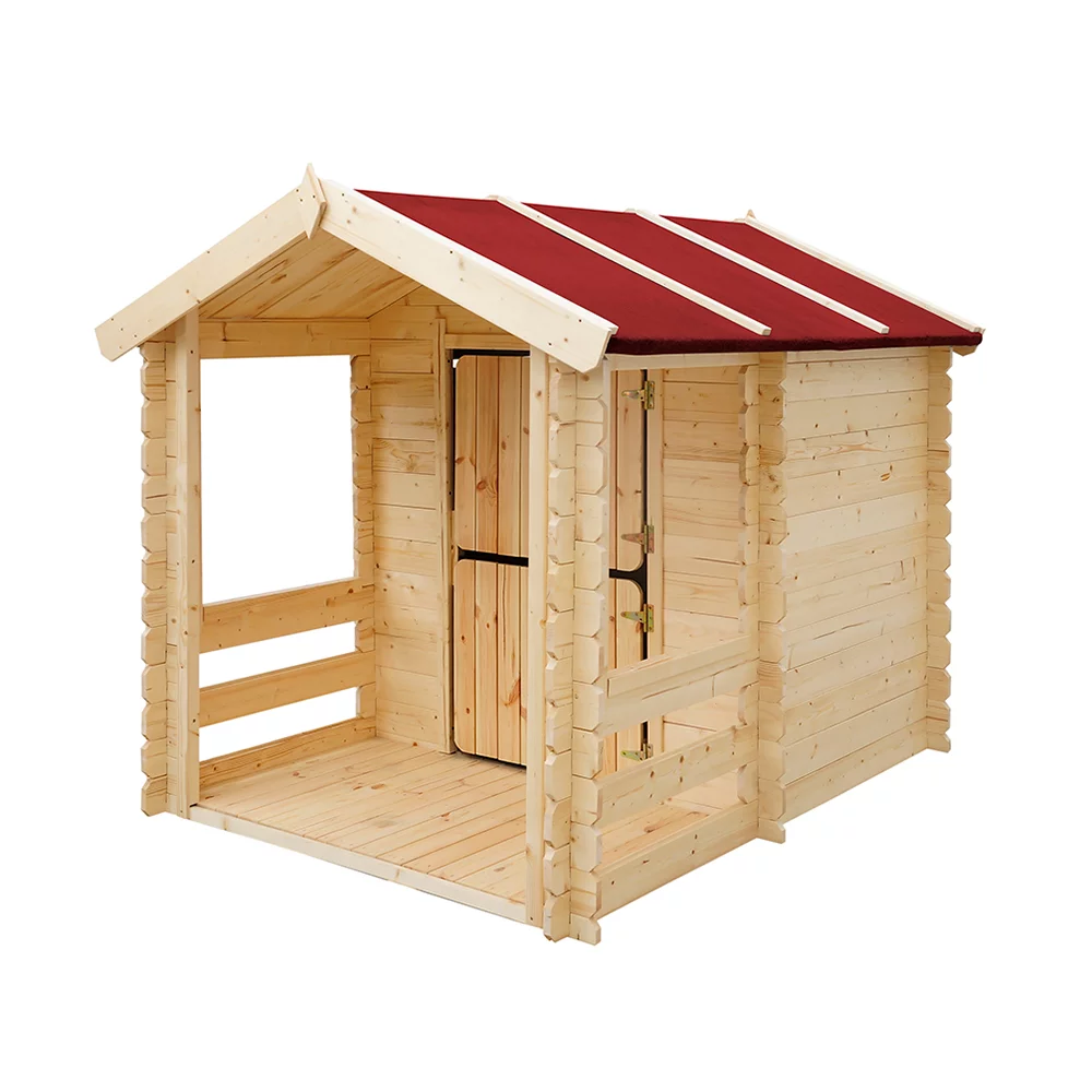 Houten Speelhuis M501 – 130 x 164 cm - Afbeelding 4
