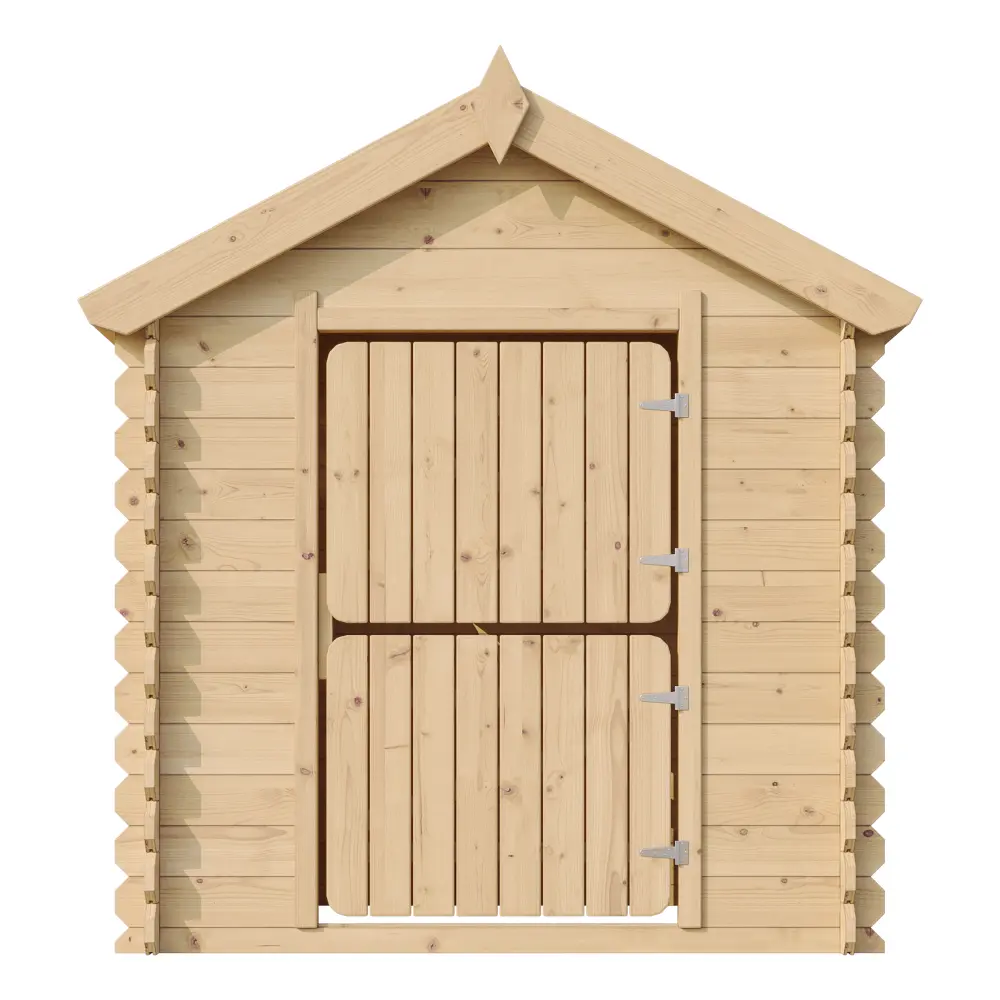 Houten Speelhuis M516 – 130 x 106 cm - Afbeelding 4