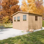 houten tuinhuis m335