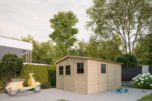 houten tuinhuis m336