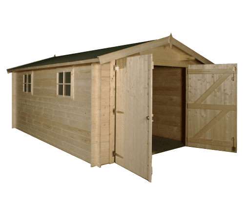 Garage en bois Classic 3001 Woodlands - 320x505 – Image 7
