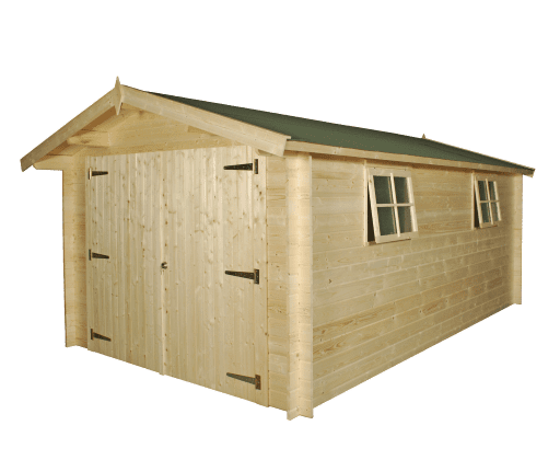 Garage en bois Classic 3001 Woodlands