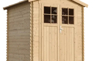 abri de jardin en bois M320F compact 180x180 cm