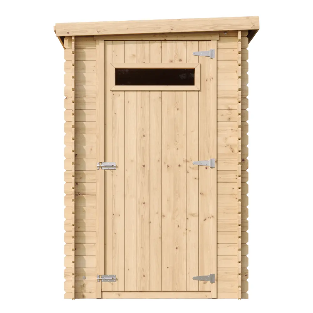 Houten tuinhuis M306A blokhut – 130 x 235 cm – 3 m2 - Afbeelding 4