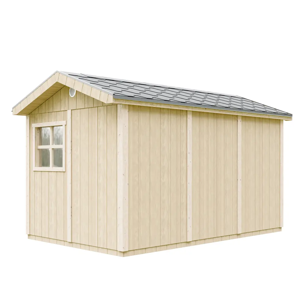 LP® SmartSide® panelen tuinhuis M914A blokhut – 236 x 368 cm – 9 m2 - Afbeelding 4