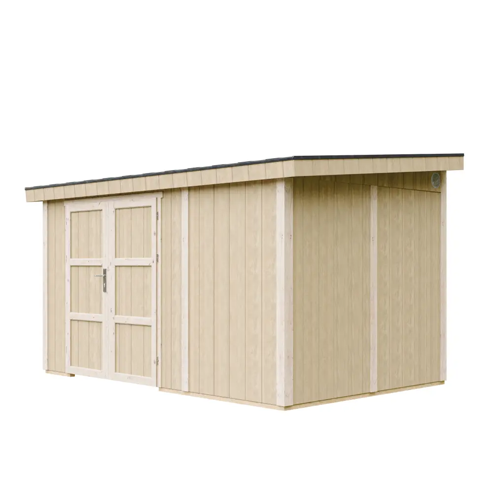 LP® SmartSide® panelen tuinhuis M939B blokhut – 236 x 368 cm – 9 m2 - Afbeelding 5