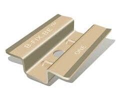 B-Fix clips One zilver terrasbevestiging