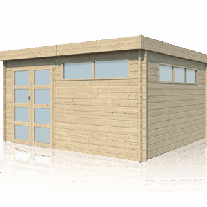 Tuinhuis 44mm wanden