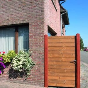 Massief poort