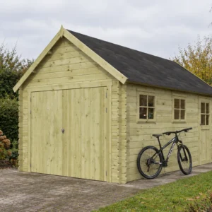 Woodlands garage Gloucester 3611 – 320x535 – Opgebouwd in de tuin