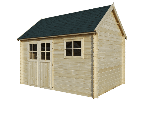 Woodlands tuinhuis Gloucester L 3602 blokhut - 385x295 - Afbeelding 3