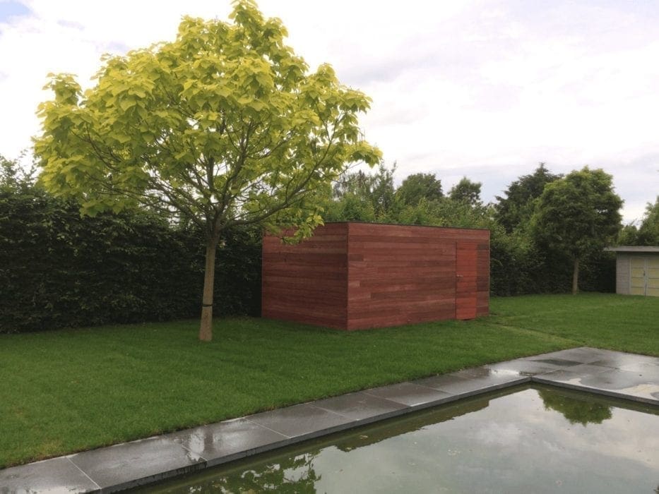 Renovatie eiken constructie met nieuwe aanbouw