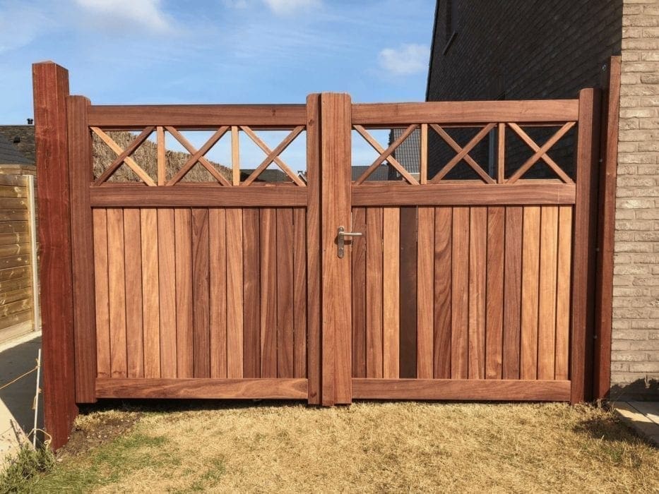 Massieve padoek tuinpoort model Imperial