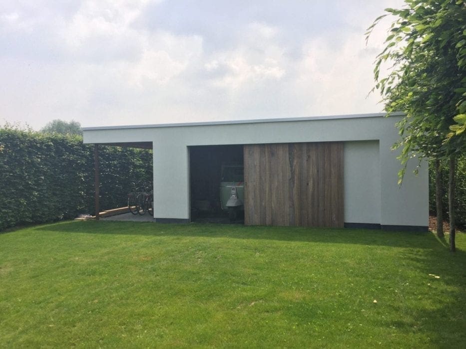 Openschuivende padoek tuinpoort van Bear Wood