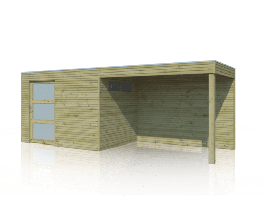 Woodlands tuinhuis QBS I EXT 7251IMPEXT300