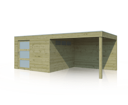 Woodlands tuinhuis QBS II EXT 7252EXT300