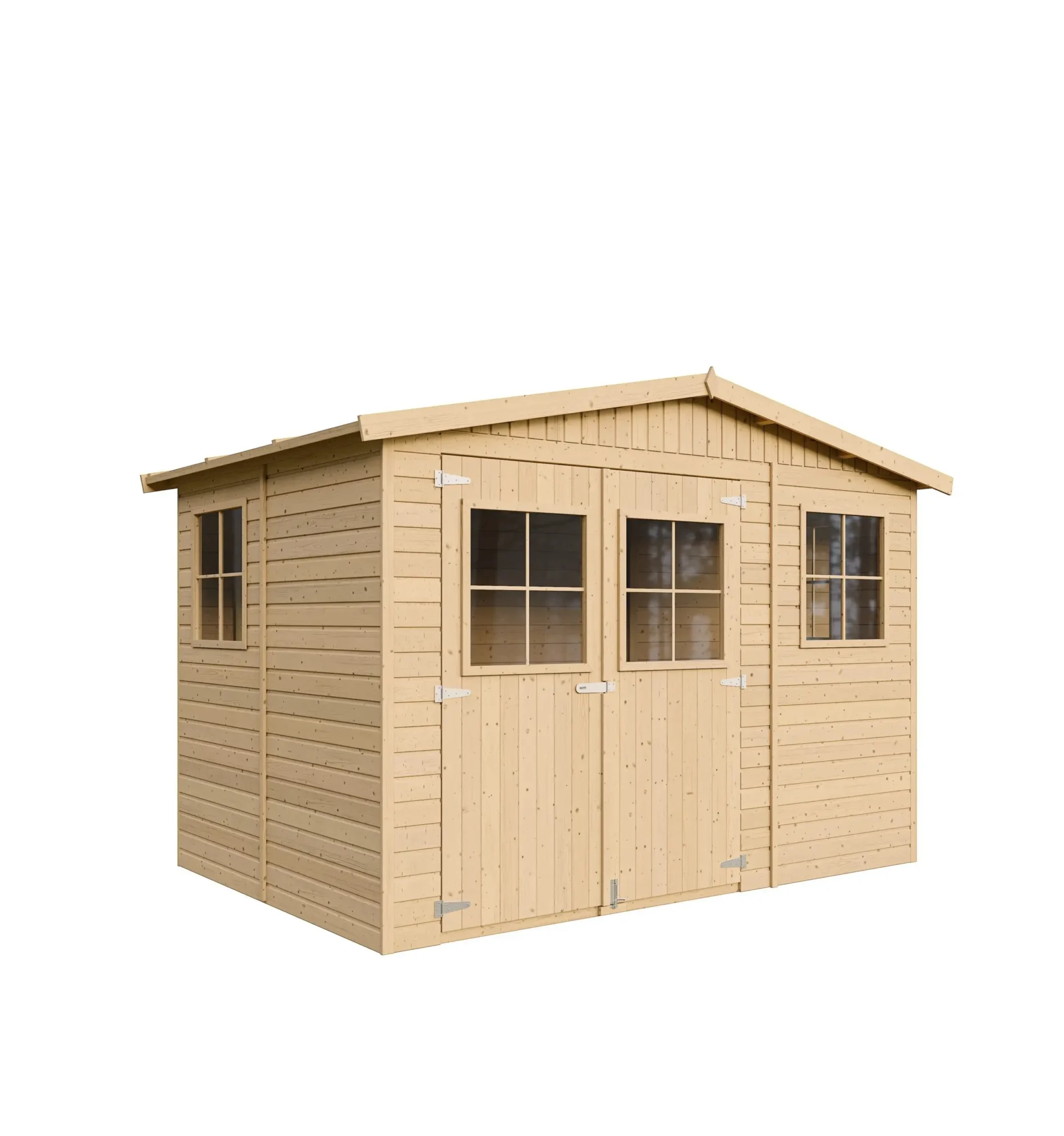 Houten tuinhuis M334 blokhut – 303 x 199 cm – 6 m2 - Afbeelding 3