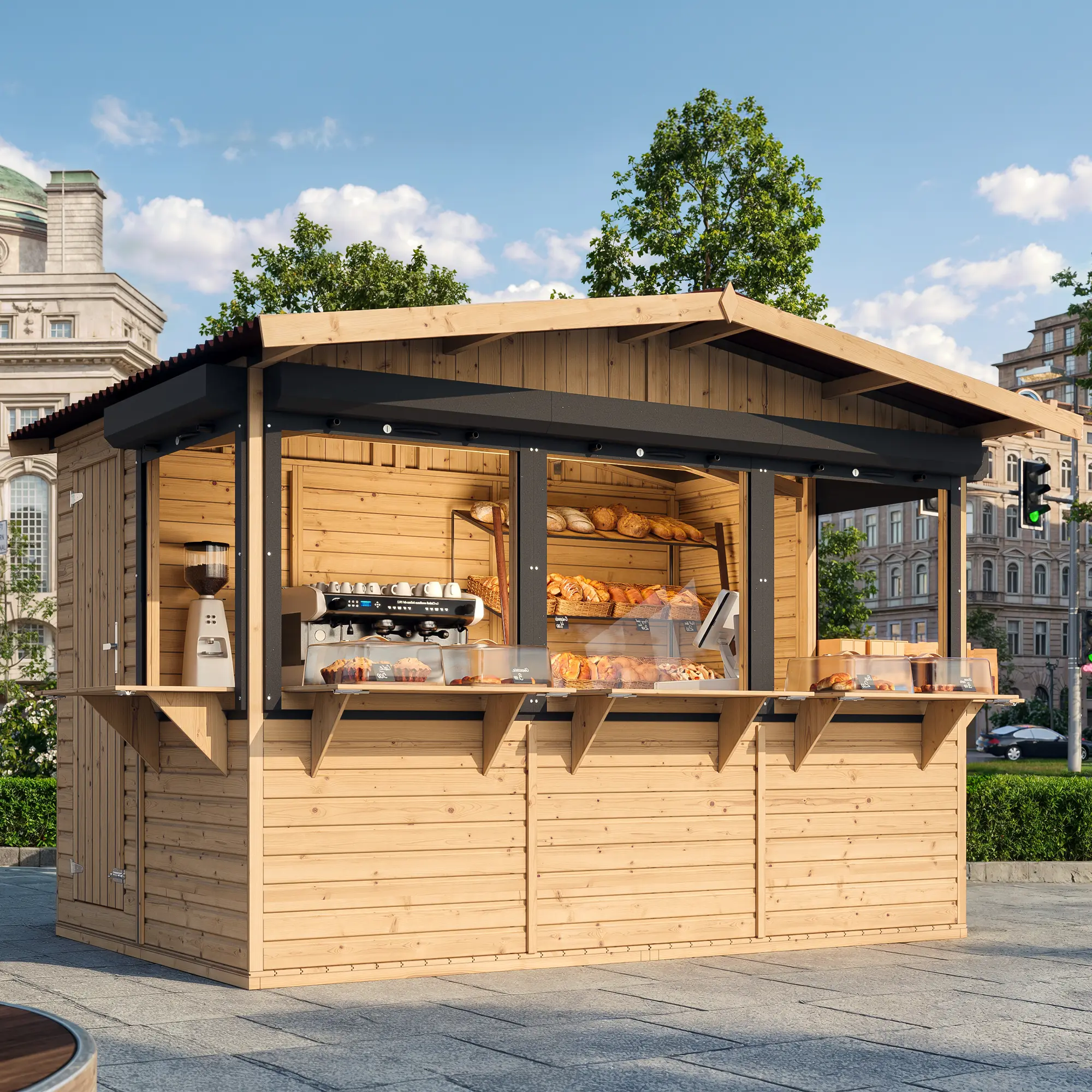 buitenbar of kiosk