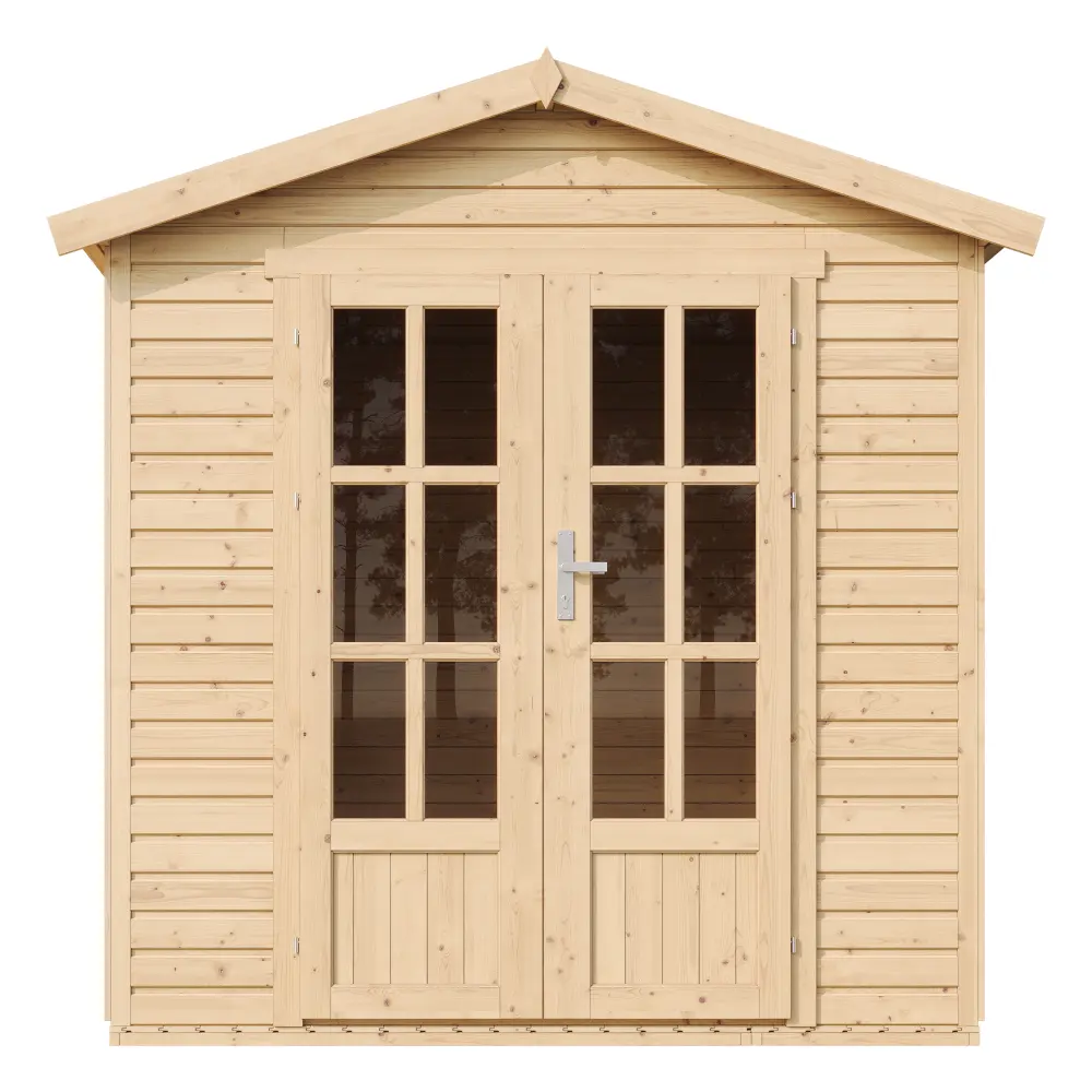 Houten tuinkantoor M351FB – 205 x 199 cm – 4 m2 - Afbeelding 3