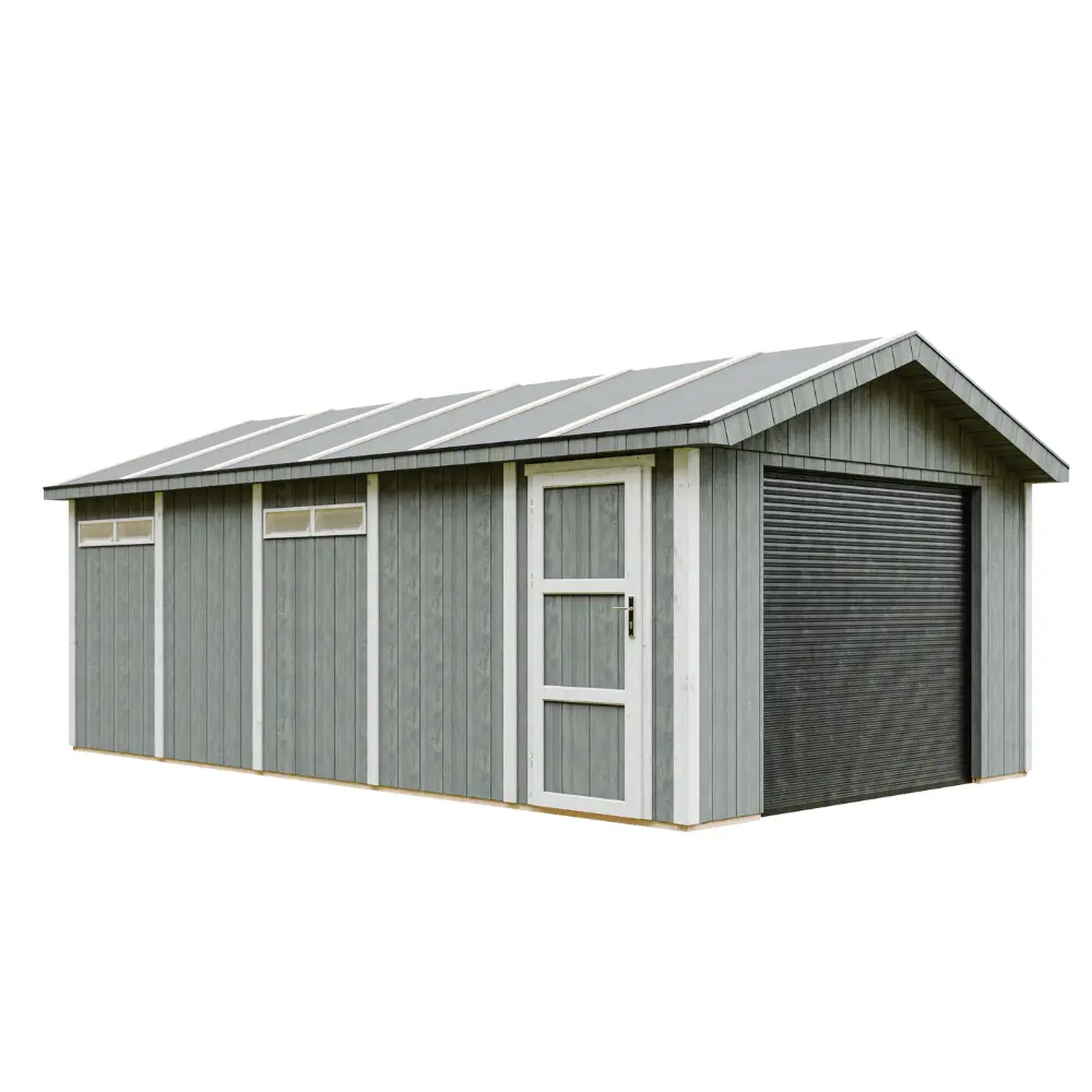 LP® SmartSide® panelen garage M992B – 354 x 604 cm – 21 m2 - Afbeelding 14