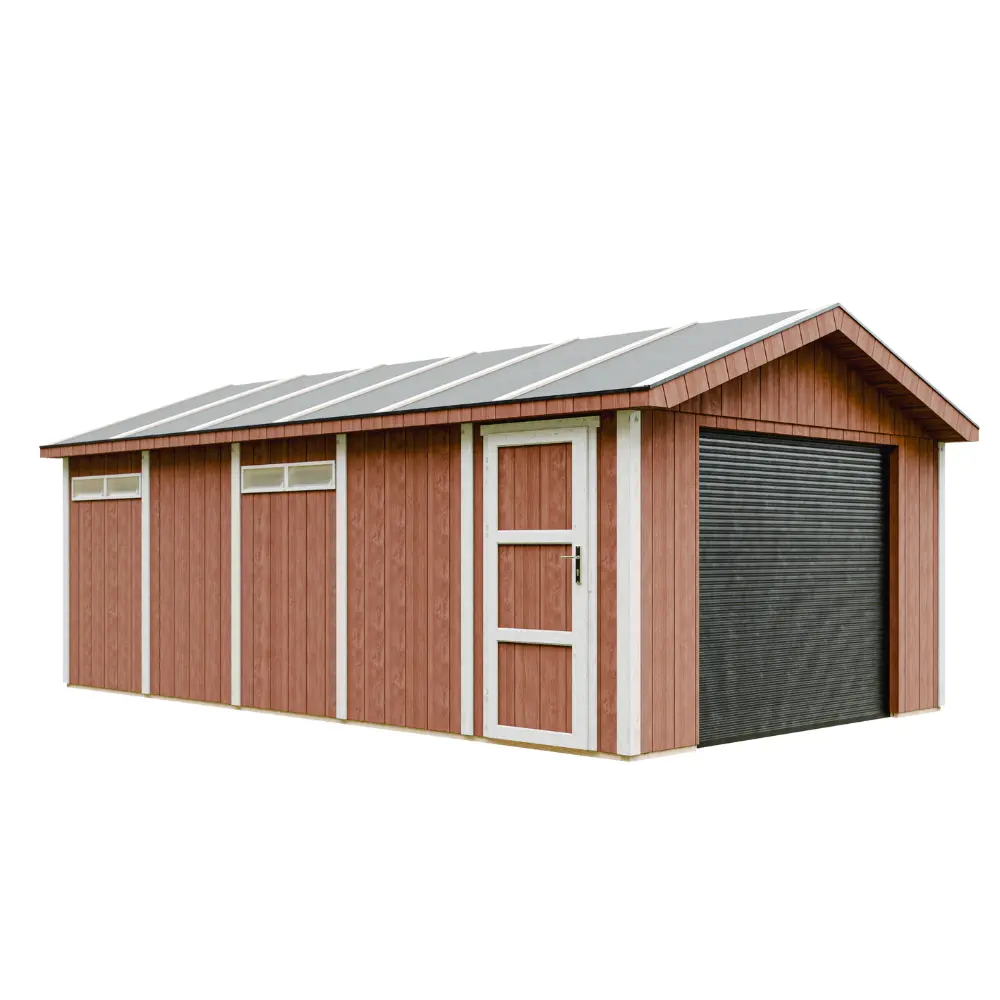 LP® SmartSide® panelen garage M992B – 354 x 604 cm – 21 m2 - Afbeelding 12