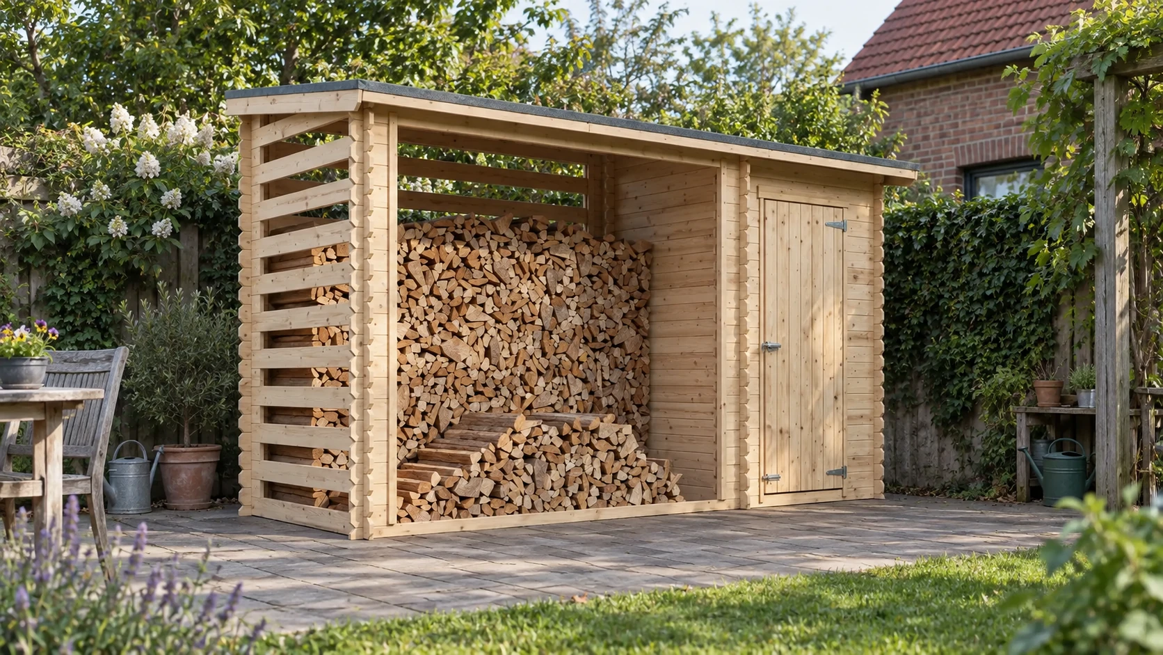 houtopslag m205 of houthok