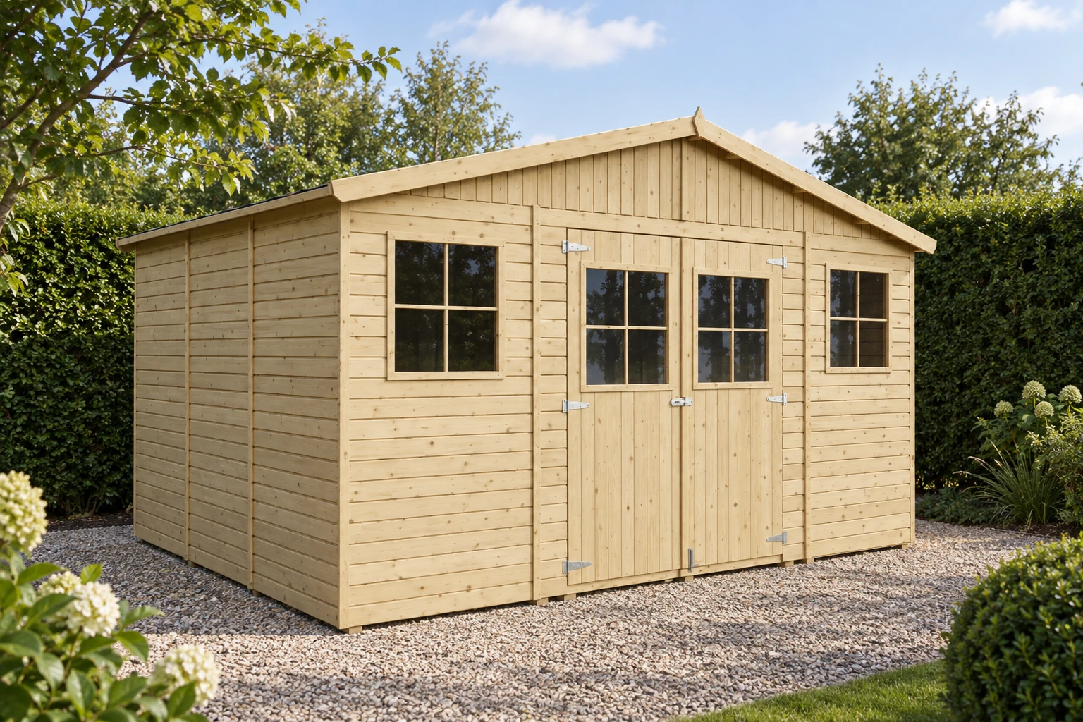 Woodlands houten tuinhuis – productdetails