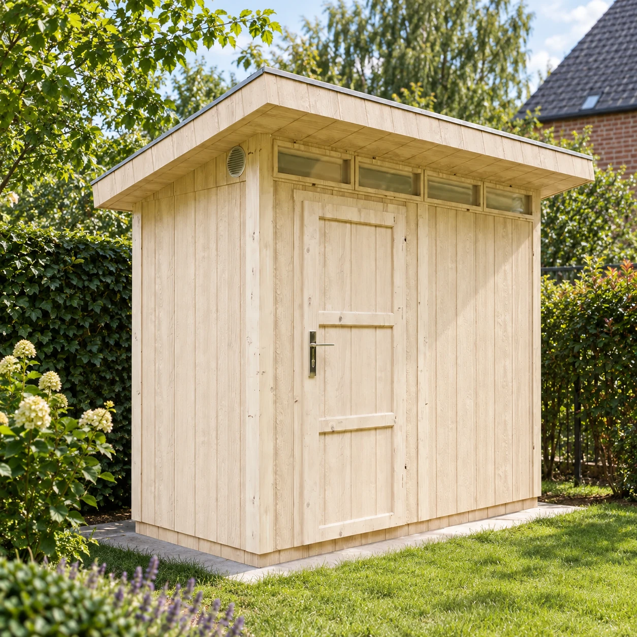 LP® SmartSide® panelen tuinhuis M901 blokhut – 118 x 250 cm – 3 m2 – Buitenaanzicht (10)
