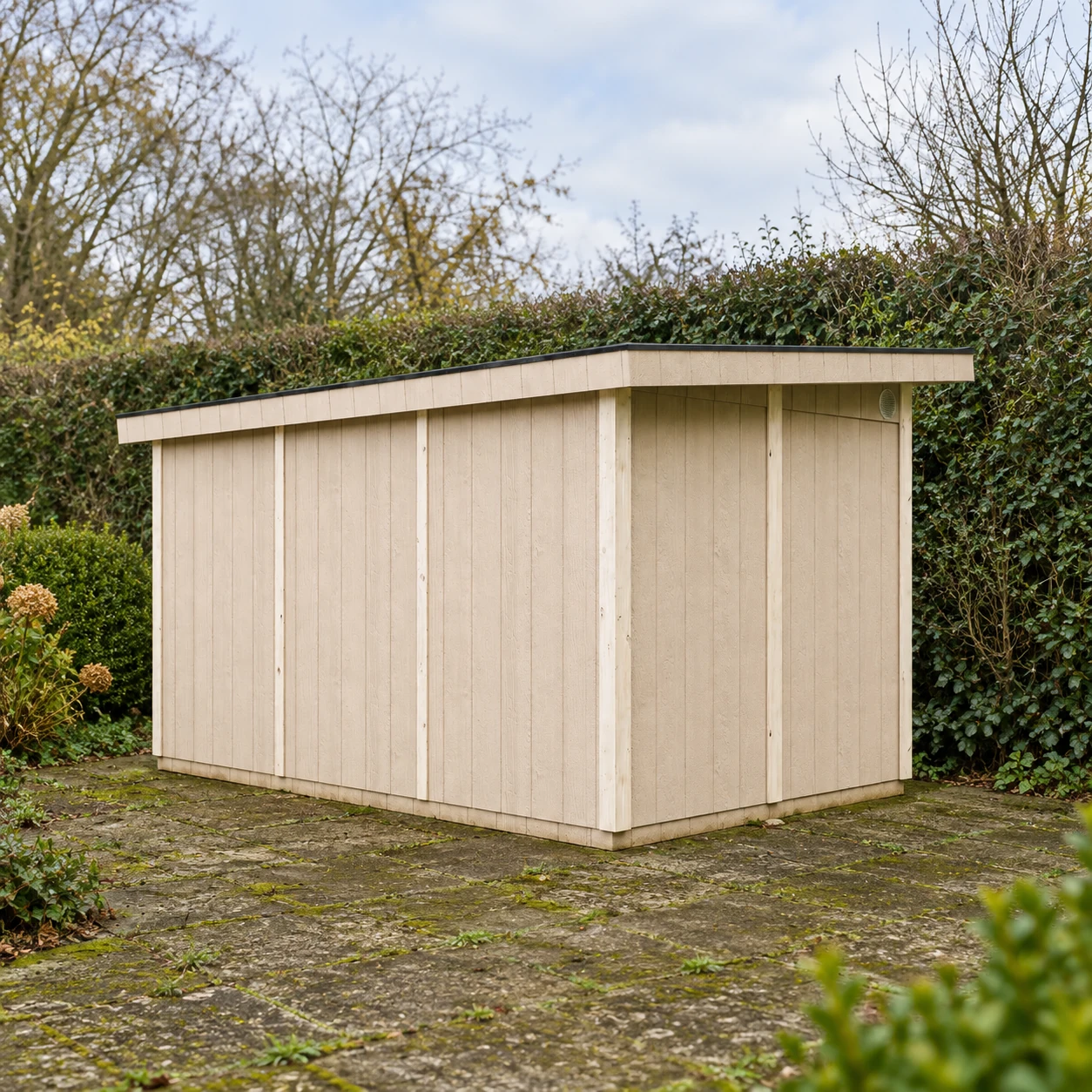LP® SmartSide® panel garden shed M904 log cabin – 236 x 368 cm – 9 m2 – Buitenaanzicht (7)