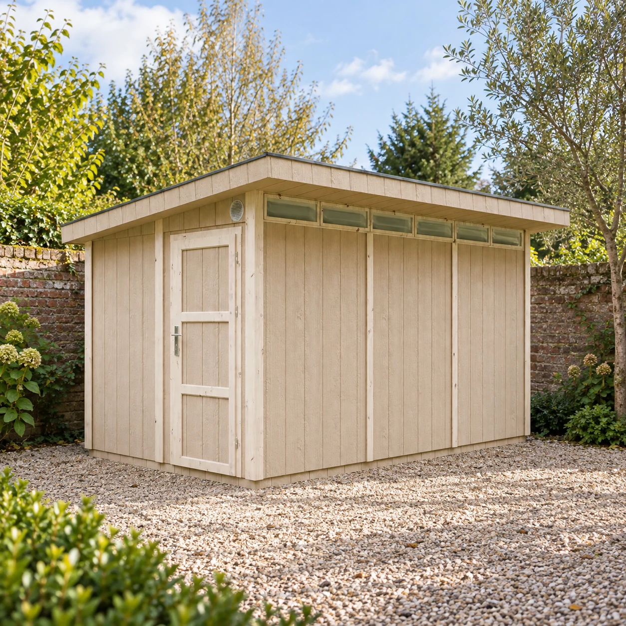 LP® SmartSide® panel garden shed M904 log cabin – 236 x 368 cm – 9 m2 – Buitenaanzicht (8)