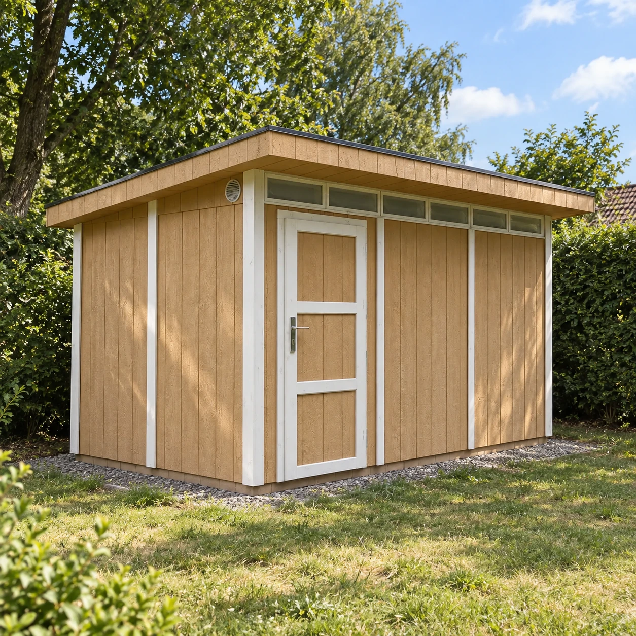 LP® SmartSide® panel garden shed M904 log cabin – 236 x 368 cm – 9 m2 – Buitenaanzicht (12)