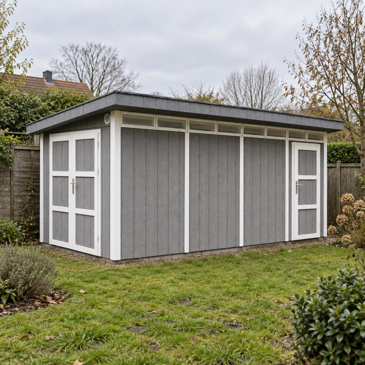 LP® SmartSide® Blockbohlenhaus M905C – 236 x 486 cm – 12 m2 – Buitenaanzicht (20)