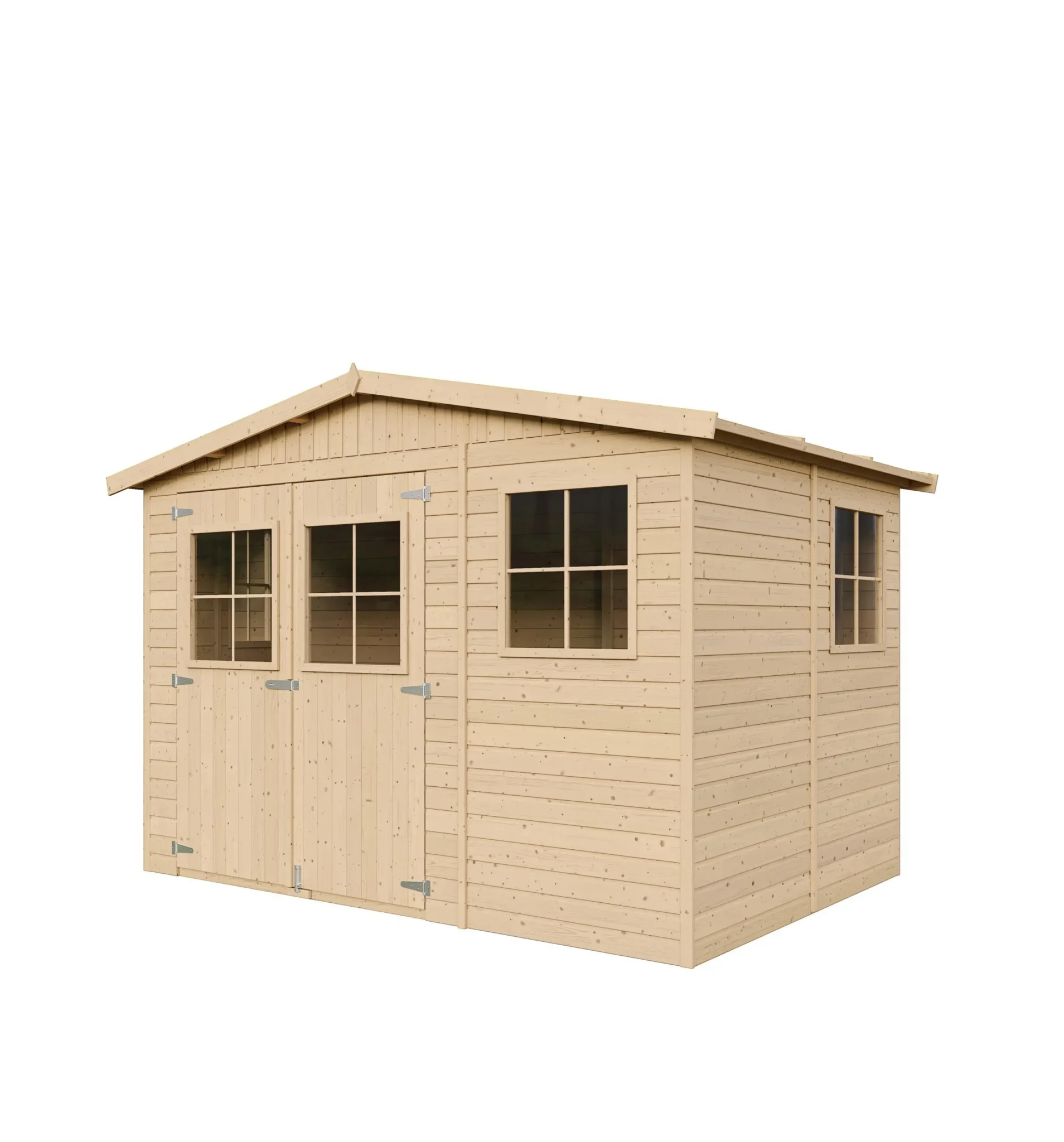 Houten tuinhuis M334 blokhut – 303 x 199 cm – 6 m2 - Afbeelding 5