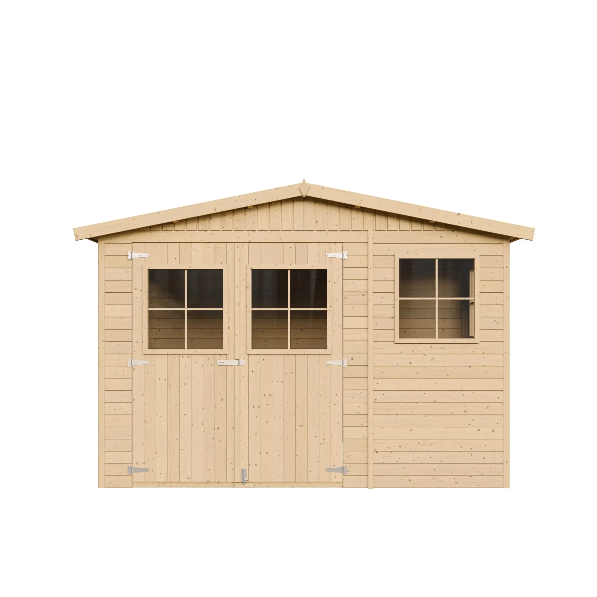Houten tuinhuis M334 blokhut – 303 x 199 cm – 6 m2 - Afbeelding 4