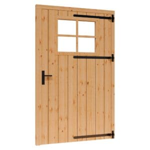 DOUGLAS enkele deur met raam 1200x2129
