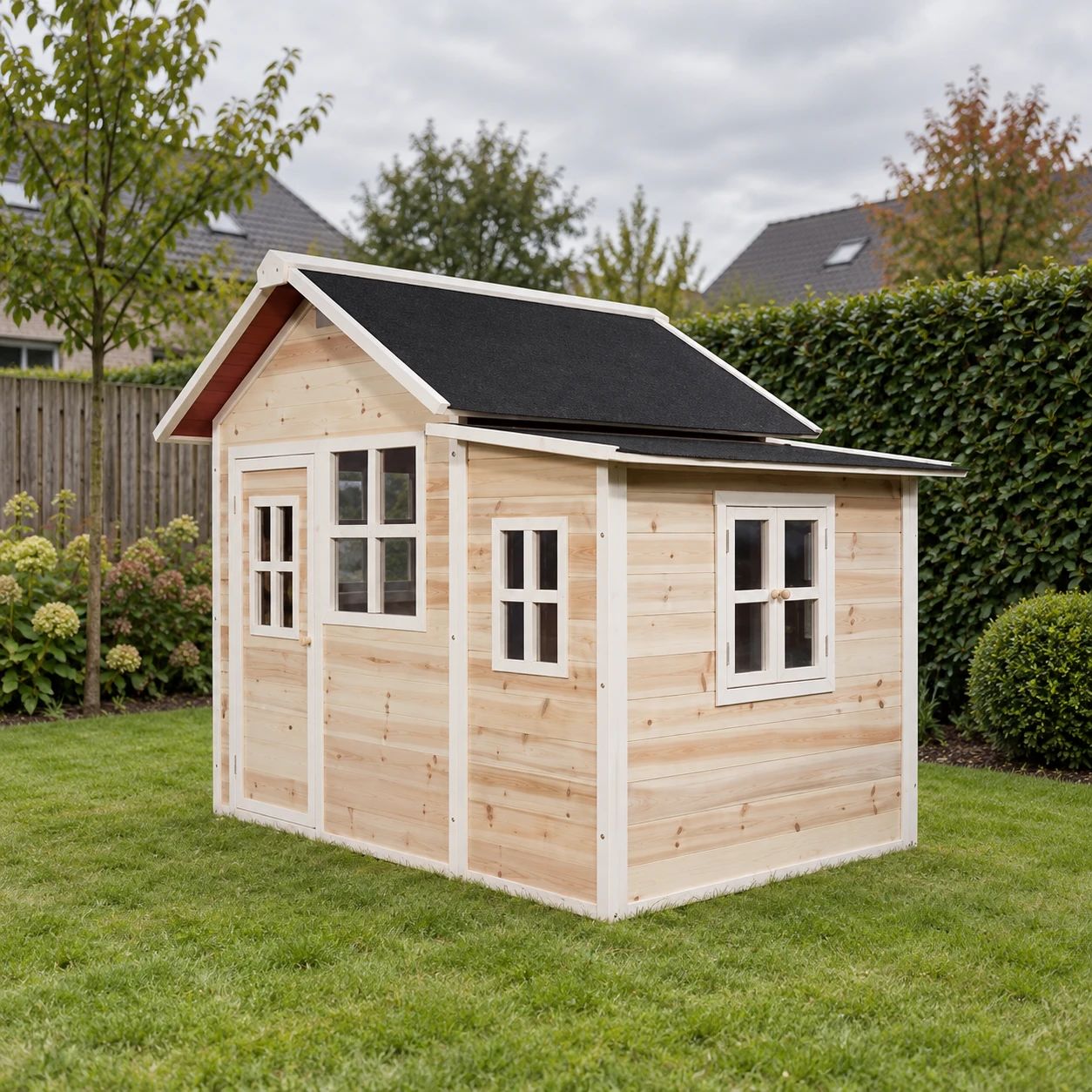 EXIT Loft 150 houten speelhuis – kleurkeuze – Buitenaanzicht (3)