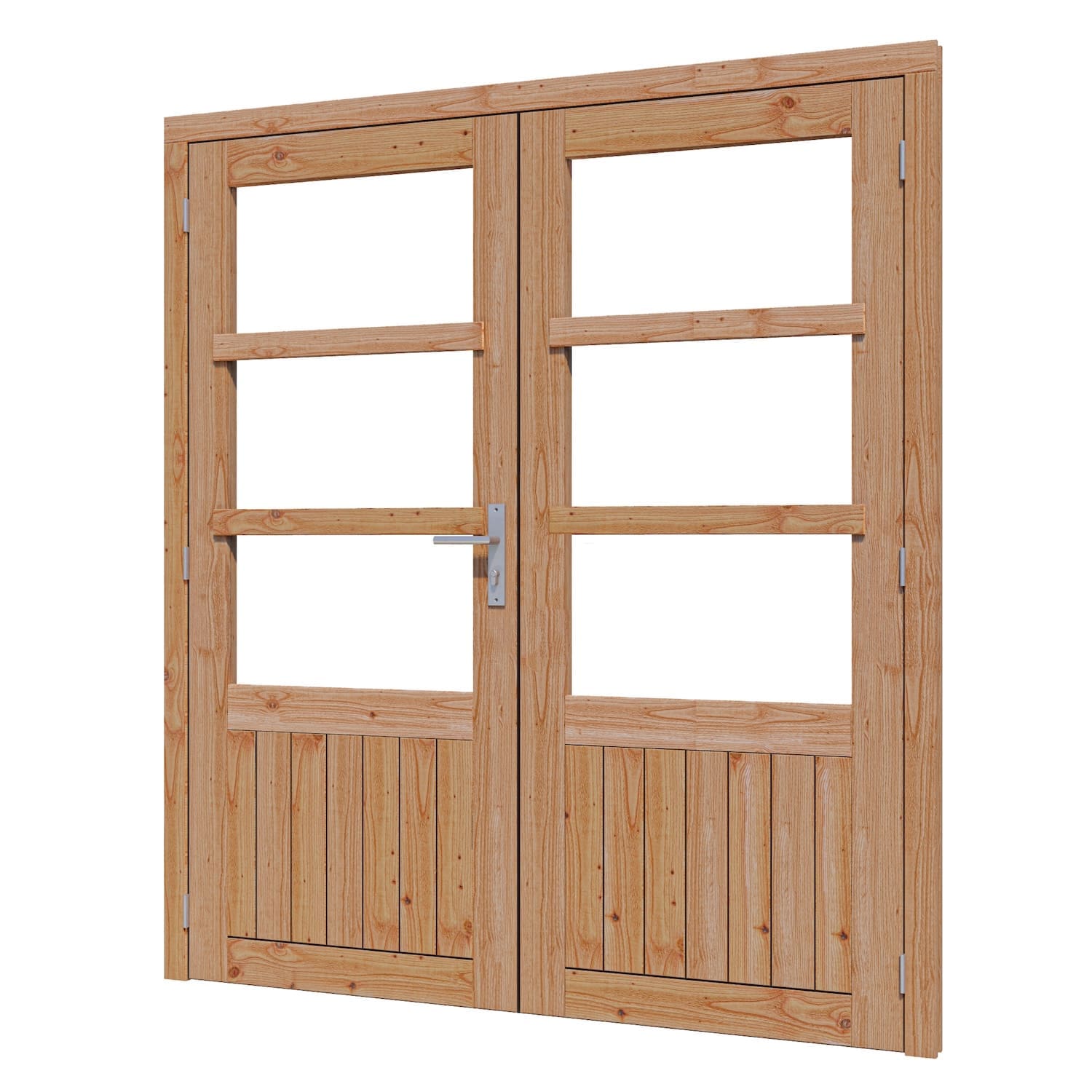 DOUGLAS dubbele glasdeur H verticaal 2x830x1942