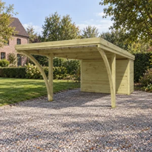 Woodlands carport FIRENZE QB CPTFIR – 307×720 cm