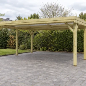 Gardenas carport DUBBEL CPTFLA – 594×552 cm