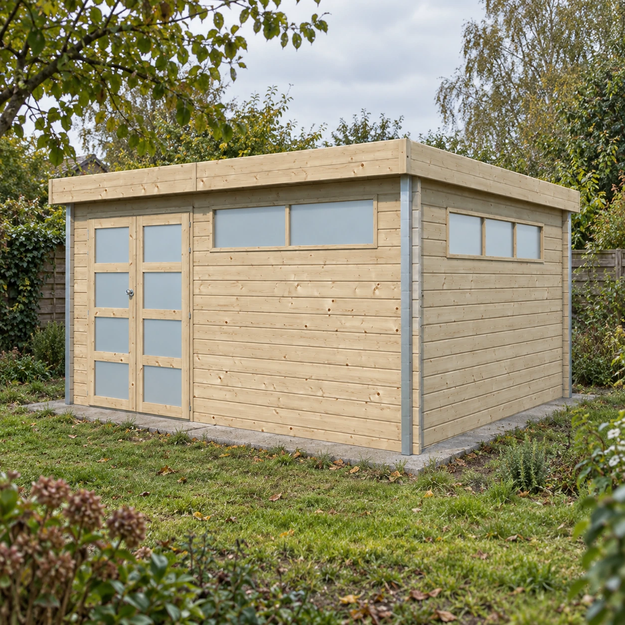 Tuinhuis 44mm wanden